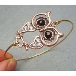 Owl Bangle Bracelet Style 11