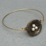 Lovely Nest Bangle Bracelet