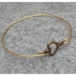 Lovely Heart Bangle Bracelet Style 25