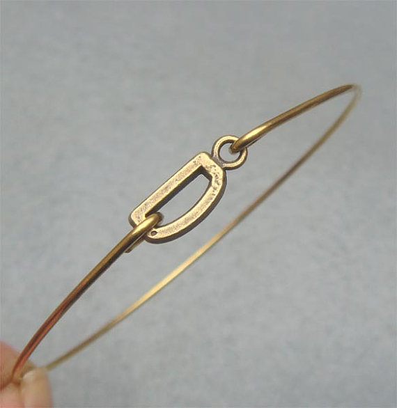 letter d bracelet